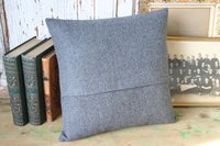 Wool Tweed Connecticut State PILLOW COVER - Recycled, Handmade, Sustainable Decor