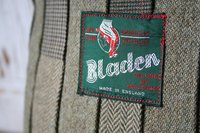 Wool Tweed Patchwork PILLOW COVER - Recycled, Handmade, Sustainable